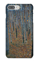 Load image into Gallery viewer, Beech Forest by Gustav Klimt. iPhone 7 Plus / Snap / Gloss - Exact Art
