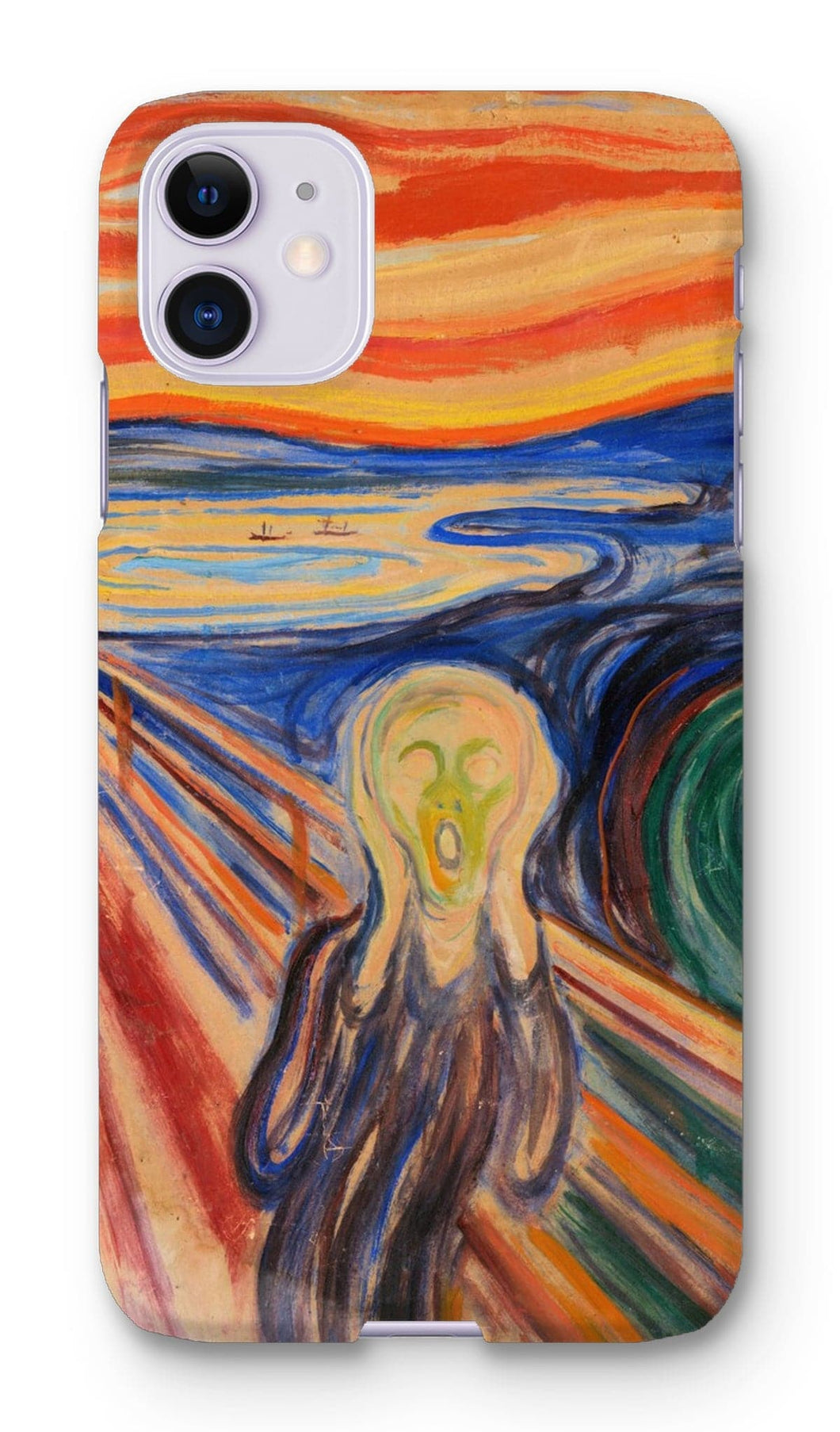 The Scream by Edvard Munch. iPhone 11 / Snap / Gloss - Exact Art