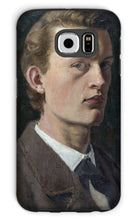 Load image into Gallery viewer, Self-Portrait by Edvard Munch. Galaxy S6 / Tough / Gloss - Exact Art
