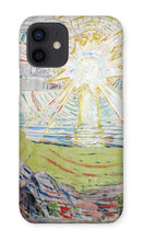 Load image into Gallery viewer, The Sun by Edvard Munch. iPhone 12 / Snap / Gloss - Exact Art
