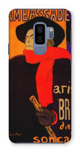 Load image into Gallery viewer, Aristide Bruant in his cabaret at the Ambassadeurs by Henri de Toulouse-Lautrec. Samsung Galaxy S9+ / Snap / Gloss - Exact Art
