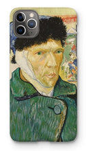 Load image into Gallery viewer, Self Portrait with Bandaged Ear by Vincent van Gogh. iPhone 11 Pro Max / Snap / Gloss - Exact Art
