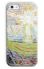 Load image into Gallery viewer, The Sun by Edvard Munch. iPhone SE (2020) / Snap / Gloss - Exact Art
