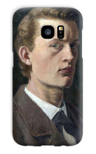Load image into Gallery viewer, Self-Portrait by Edvard Munch. Galaxy S7 / Snap / Gloss - Exact Art
