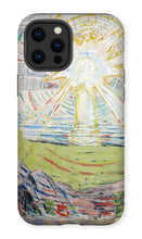 Load image into Gallery viewer, The Sun by Edvard Munch. iPhone 12 Pro Max / Tough / Gloss - Exact Art
