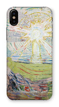 Load image into Gallery viewer, The Sun by Edvard Munch. iPhone XS / Snap / Gloss - Exact Art

