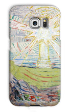 Load image into Gallery viewer, The Sun by Edvard Munch. Galaxy S6 Edge / Snap / Gloss - Exact Art
