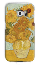 Load image into Gallery viewer, Sunflowers by Vincent van Gogh. Galaxy S6 Edge / Snap / Gloss - Exact Art
