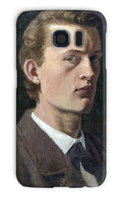 Load image into Gallery viewer, Self-Portrait by Edvard Munch. Galaxy S6 / Snap / Gloss - Exact Art
