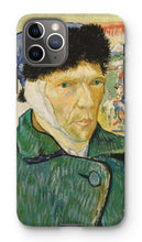 Load image into Gallery viewer, Self Portrait with Bandaged Ear by Vincent van Gogh. iPhone 11 Pro / Snap / Gloss - Exact Art

