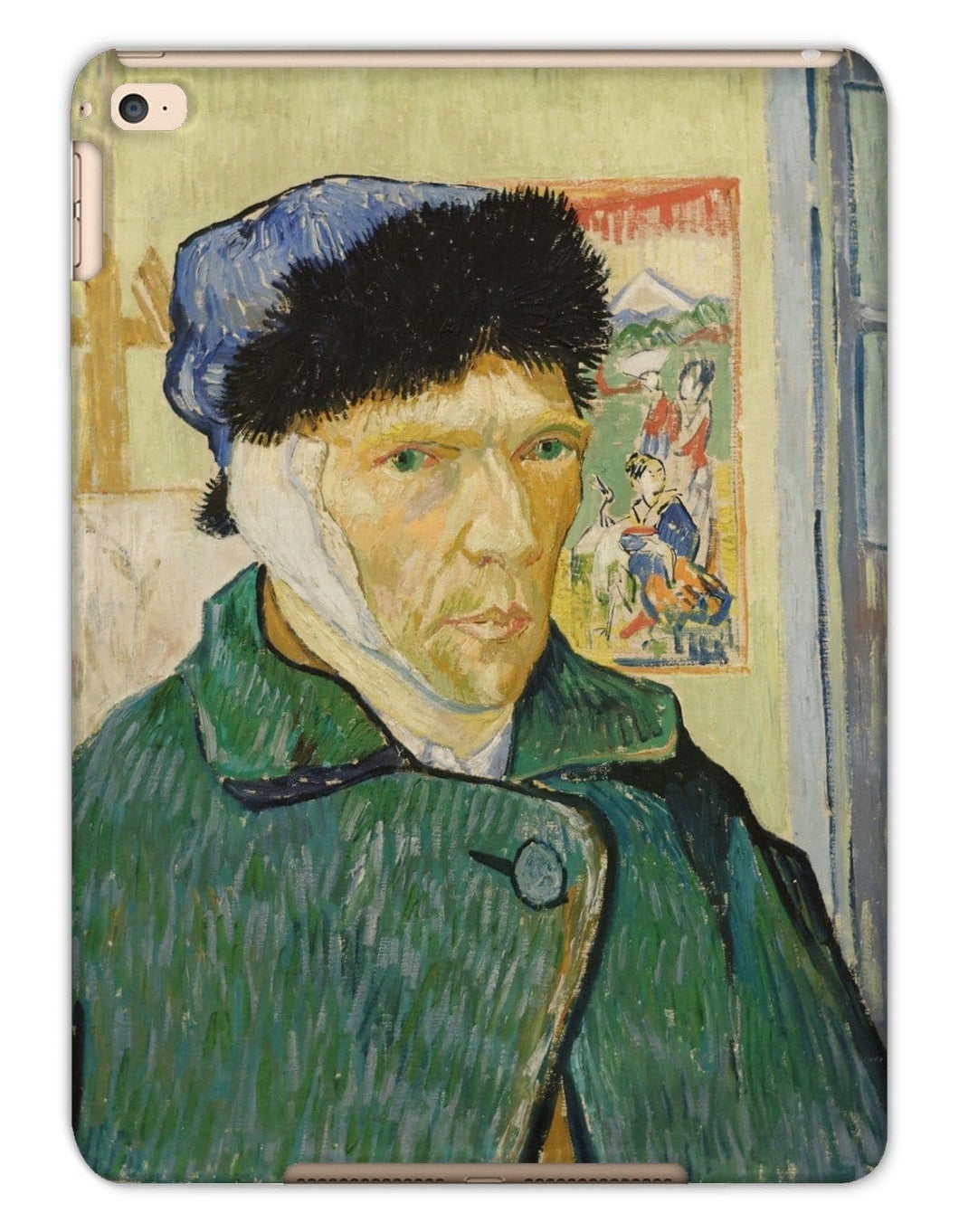Self Portrait with Bandaged Ear by Vincent van Gogh. iPad Air 2 / Matte - Exact Art