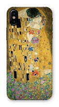 Load image into Gallery viewer, The Kiss by Gustav Klimt. iPhone XS / Snap / Gloss - Exact Art
