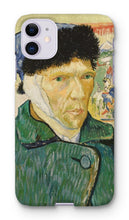 Load image into Gallery viewer, Self Portrait with Bandaged Ear by Vincent van Gogh. iPhone 11 / Snap / Gloss - Exact Art
