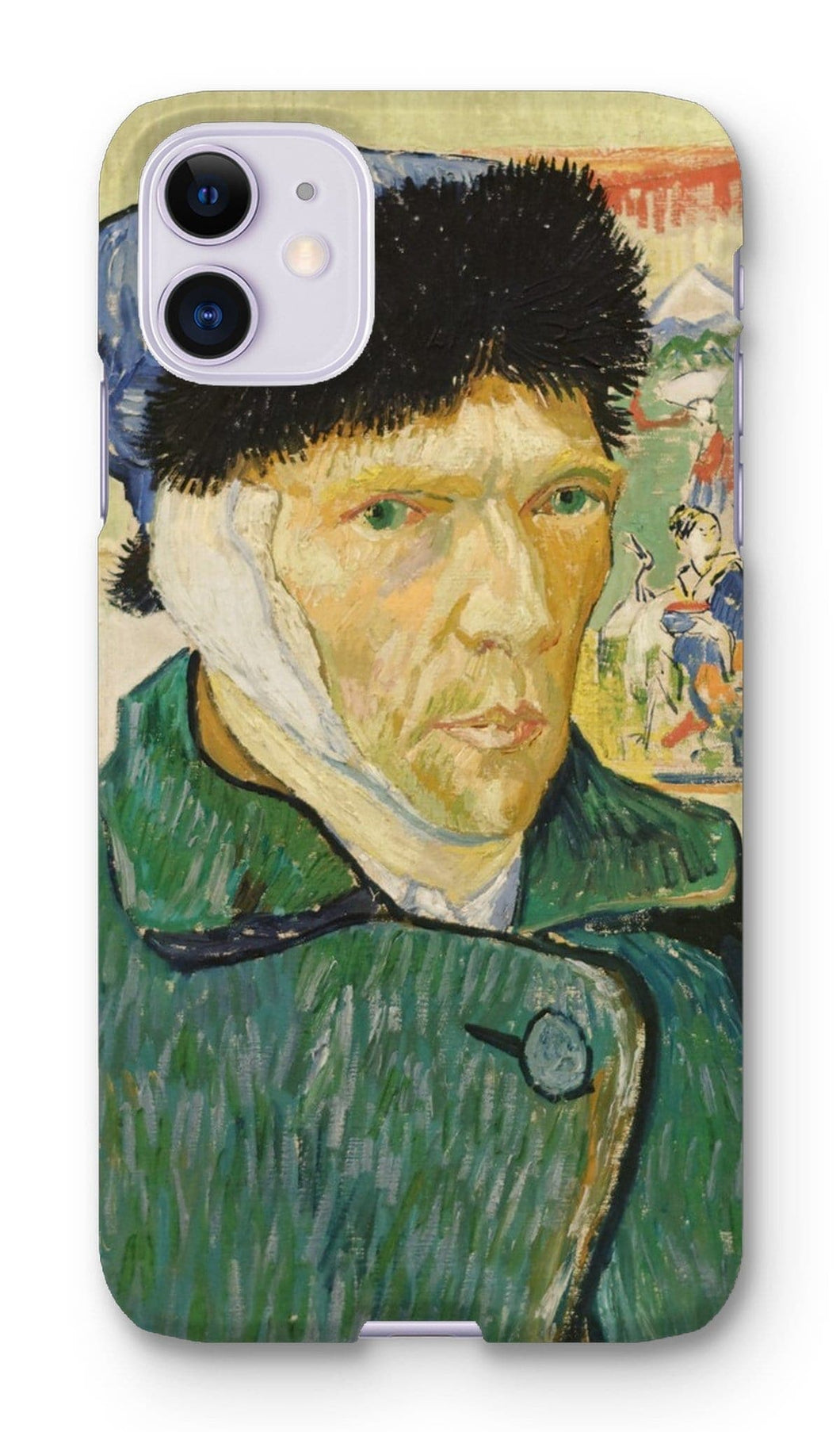 Self Portrait with Bandaged Ear by Vincent van Gogh. iPhone 11 / Snap / Gloss - Exact Art