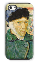Load image into Gallery viewer, Self Portrait with Bandaged Ear by Vincent van Gogh. iPhone 5c / Tough / Gloss - Exact Art
