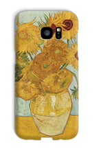 Load image into Gallery viewer, Sunflowers by Vincent van Gogh. Galaxy S7 Edge / Snap / Gloss - Exact Art
