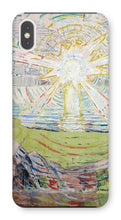 Load image into Gallery viewer, The Sun by Edvard Munch. iPhone XS Max / Snap / Gloss - Exact Art
