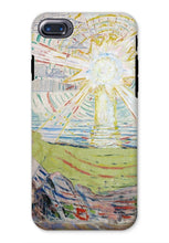 Load image into Gallery viewer, The Sun by Edvard Munch. iPhone 8 / Tough / Gloss - Exact Art
