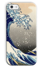 Load image into Gallery viewer, The Great Wave Off Kanagawa by Hokusai. iPhone 5/5s / Snap / Gloss - Exact Art
