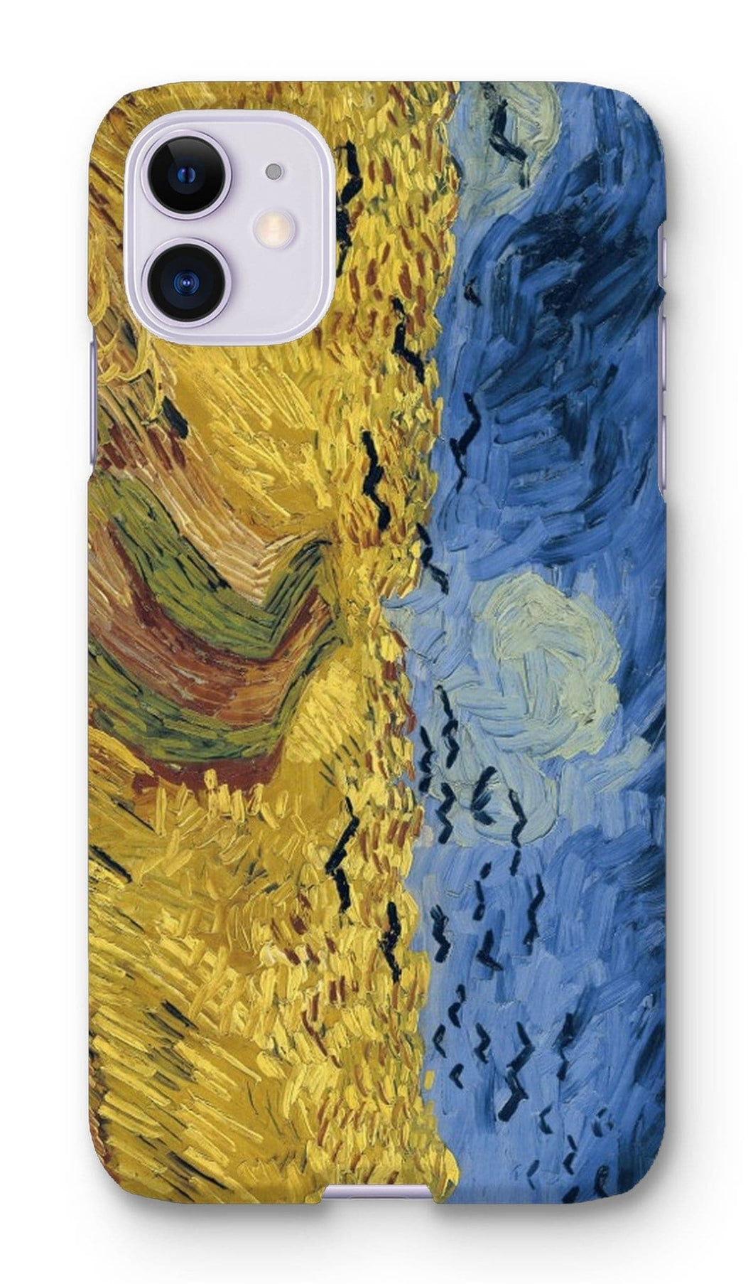 Wheatfield with Crows by Vincent van Gogh. iPhone 11 / Snap / Gloss - Exact Art